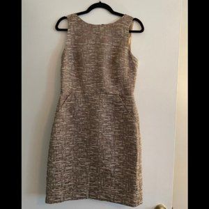 Size 6 Banana Republic Metallic Dress
